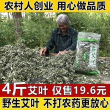 陈艾草艾叶草 干艾草叶泡脚包泡澡驱寒散湿新鲜艾绒艾条 野生艾叶