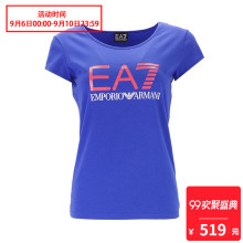 ARMANI阿玛尼EA7系列 正品 2018春夏女士印花T恤 3ZTT80-TJ12Z图片