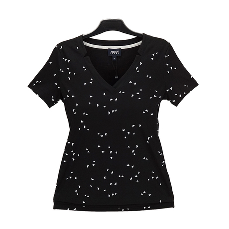 ARMANI 阿玛尼AJ系列 正品 秋冬女士印花休闲T恤 3Y5T53-5JPXZ商品大图