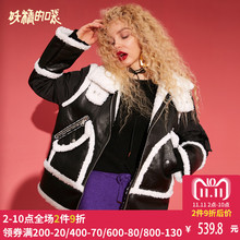 妖精的口袋 冬装2018新款女韩版宽松棉服工装外套ins棉衣女潮棉袄图片