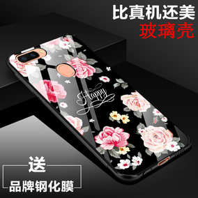 oppor11手机壳玻璃r11s保护套全包防摔软壳r1