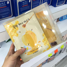 70ml 10片 韩国Laffair彩虹春雨蜂蜜面膜撕拉面膜套装