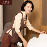 衣研堂保洁工作服短袖清洁工保洁员套装女夏装PA酒店客房阿姨服装