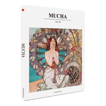 MUCHA阿尔丰斯穆夏画册作品集慕夏手绘插画素描手稿 港台繁体中文版 作品与素描 穆夏画集经典