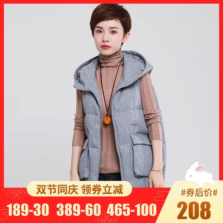 2018冬天新款大码女装棉衣马甲背心秋冬韩版坎肩休闲宽松棉服马夹商品大图