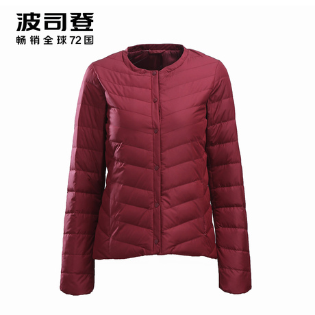 波司登2017新款冬季加肥加大内胆中老年大码羽绒服内恤B1701610B商品大图