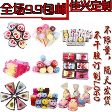 小礼品创意毛巾 造型卡通 婚庆创意实用礼品纯棉造型毛巾活动礼品