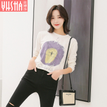 依嬅莎2018年秋季新款T恤YQ18TXW6120图片