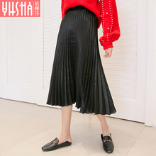 依嬅莎2018年冬季新款半身裙YD18BQW6224图片