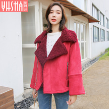 依嬅莎2018冬季女装外套图片
