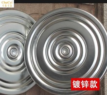 新款驾校教练车科目二助力打方向专用台教不锈钢大直径超薄转盘