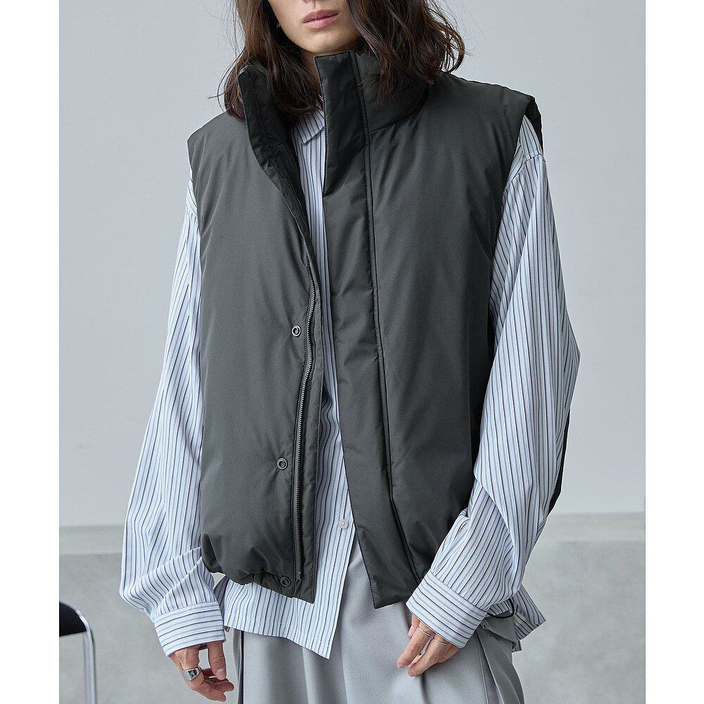 日本直邮MONO-MART 功能性面料 防水中空棉马甲/防水/防风 羽绒马