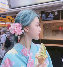 染发膏 2019流行色人鱼蓝染发剂天空蓝蓝灰色湖泊蓝雾蓝色潮色纯