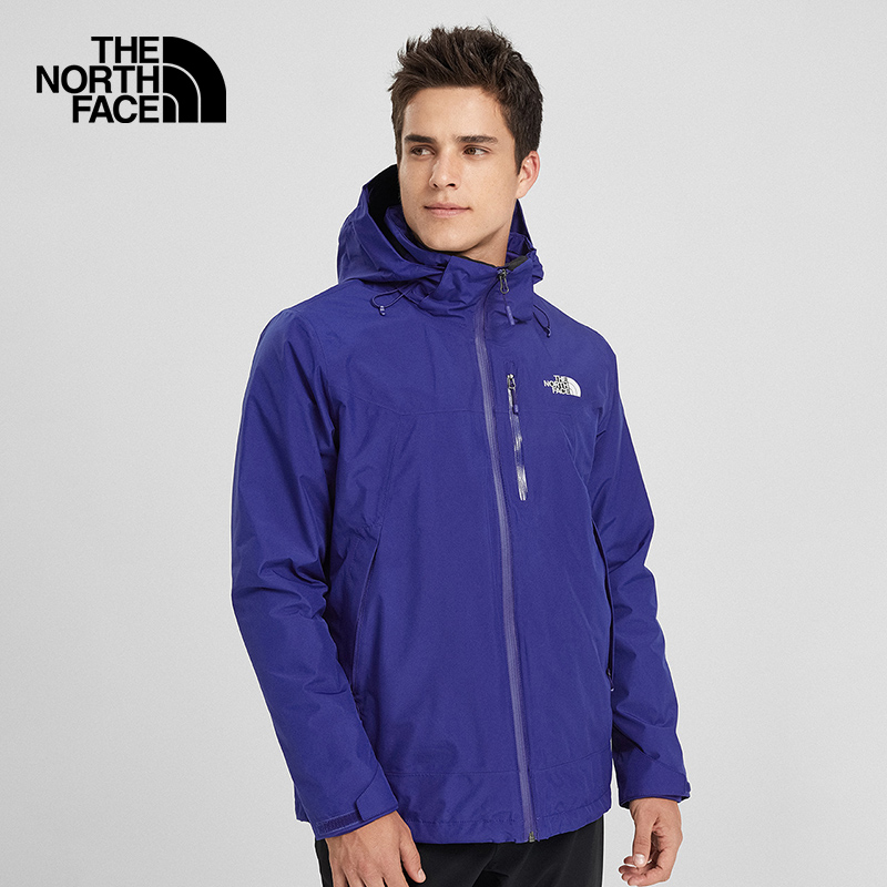 The NorthFace North Charge Coat Three In One Men's Gore Tex Waterproof, Windproof, and Warm 49B7