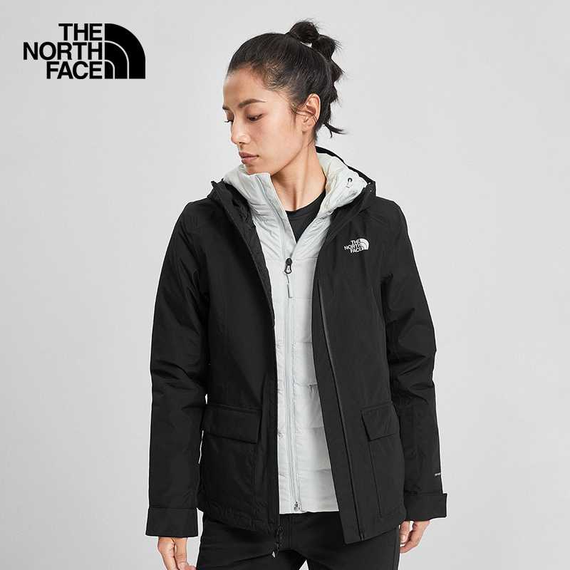 The NorthFace North Charge Coat Three in One Women's Autumn and Winter Outdoor Warm Windproof Down Coat 3VT1