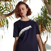 Bosideng/波司登2018夏季新品女款时尚休闲显瘦连衣裙B80426290图片