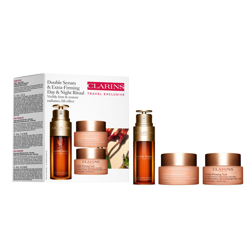 【海南免税狂暑节】娇韵诗焕颜弹力护肤套组 50ml+50ml+50ml