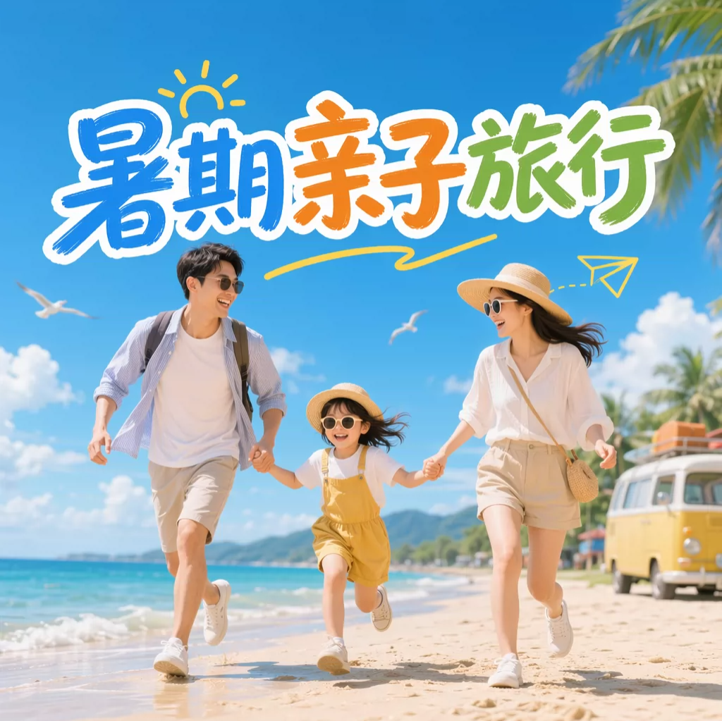 0.1元购-暑期家庭亲子畅玩红包-指定商品可用