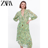 新款 印花雪纺连衣裙 女装 ZARA 05598049500