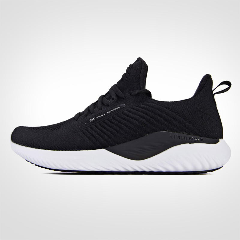 361 Women's Shoe Sports Shoe 2019 Winter New Edition 361 Degree Genuine Knitted Mesh Running Shoe Breathable and Shock Absorbing Running Shoe