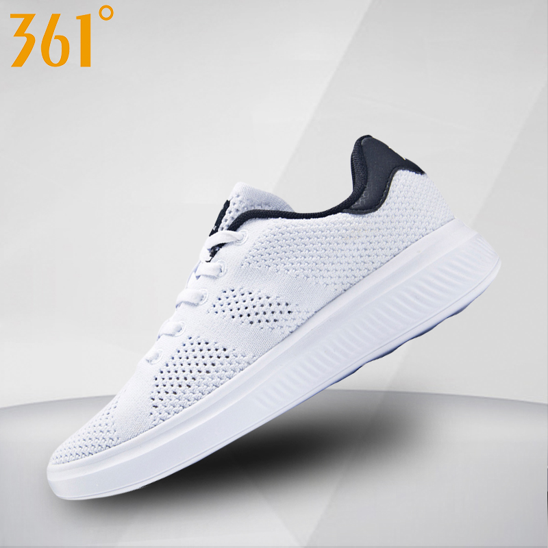 361 Women's authentic board shoes 2019 winter new student low top Skate shoe 361 degree mesh breathable casual shoes