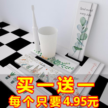 硅藻泥洗漱台杯垫吸水防水垫硅藻土皂垫皂盒厕所牙刷起泡网置物架