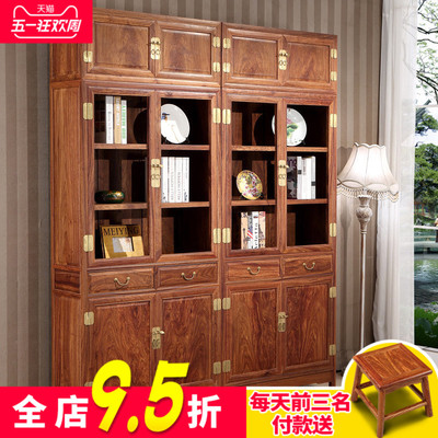 红木仿古书柜排行