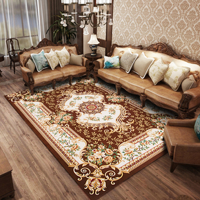 欧式地毯客厅卧室满铺床边地毯地垫房间现代简约美式茶几毯可定制