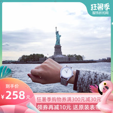 西铁城Q&Q手表男光动能学生休闲表ulzzang女表ins光能儿童表chic