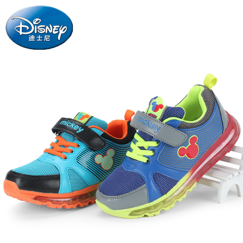 Disney迪士尼童鞋儿童运动鞋秋款篮球鞋男童中童大童气垫鞋
