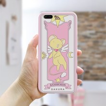 小可卡片百变小樱三星C5华为荣耀8魅族pro6s手机壳HTC M9PLUS软壳