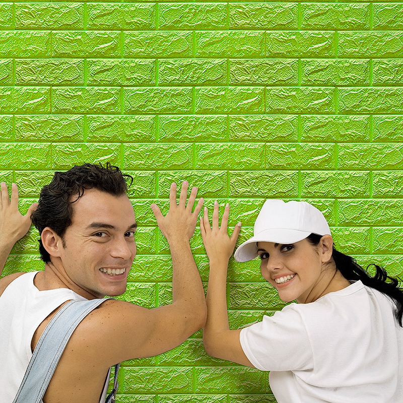 3d立体墙贴纸墙纸自粘10米墙贴软包吸音壁纸