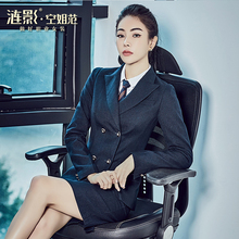 职业装女装套装时尚西服正装工作服商务工装女气质修身西装套装女图片