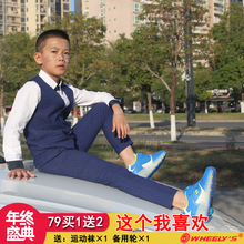 风火轮儿童暴走鞋 滑轮鞋 轮滑鞋 男童女童双轮隐形青少年学生自动款