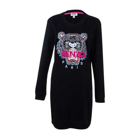 KENZO/高田贤三KEF862R08354XA女士刺绣老虎头卫衣18年秋季新款商品大图