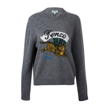 KENZO/高田贤三KEF862T05373XC女士老虎羊毛衫针织衫18年秋季新款图片