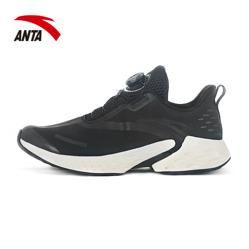 【 Same style in the mall 】 Anta Men's Running Shoes 2019 New Official Website Wormhole Running Shoes Sports Shoes 11935587