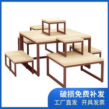 业神多层中岛流水台展示台高低台超市促销堆头三层地堆货架陈列架