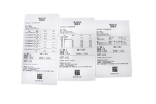 包邮 打印纸超市小票纸 秦丝进销存收银纸110x50热敏打印纸110mm