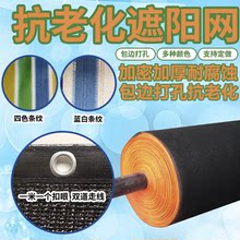 凉棚蓝白防尘网平织汽车防晒隔热遮阳网遮阴夏季屋顶防虫网电动车