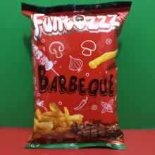 60克 临期价 美味可口 膨化食品 马来西亚进口Funtozzz烧烤味脆片