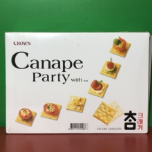 克丽安太口饼干280g大盒装 咸苏打饼干早餐零食饼干临期 韩国进口