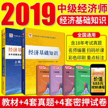2019年中级经济师考试教材华图经济基础知识教材历年真题密押试卷上机题库经济基础知识中级可搭配金融工商人力资源专业知识与实务