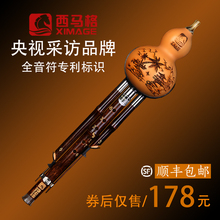 云南葫芦丝乐器初学者小学生c调成人降B调入门自学专业演奏型gdF