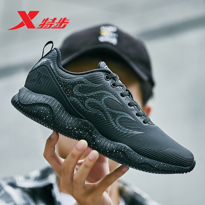 Special Step Men's Running Shoes 2019 Summer Genuine Sports Shoes Leather Top Hot Men's Fitness Shoes Leisure Tourism Shoes