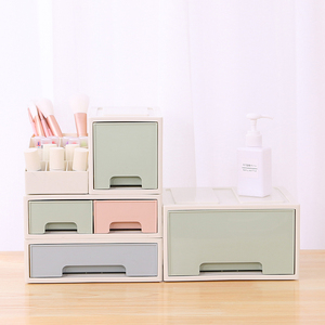 抽屉式化妆品收纳盒组合装