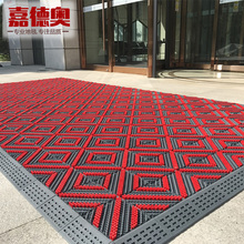 酒店公司进门门垫脚垫三合一地垫定制除尘垫子 室外拼接防滑地垫