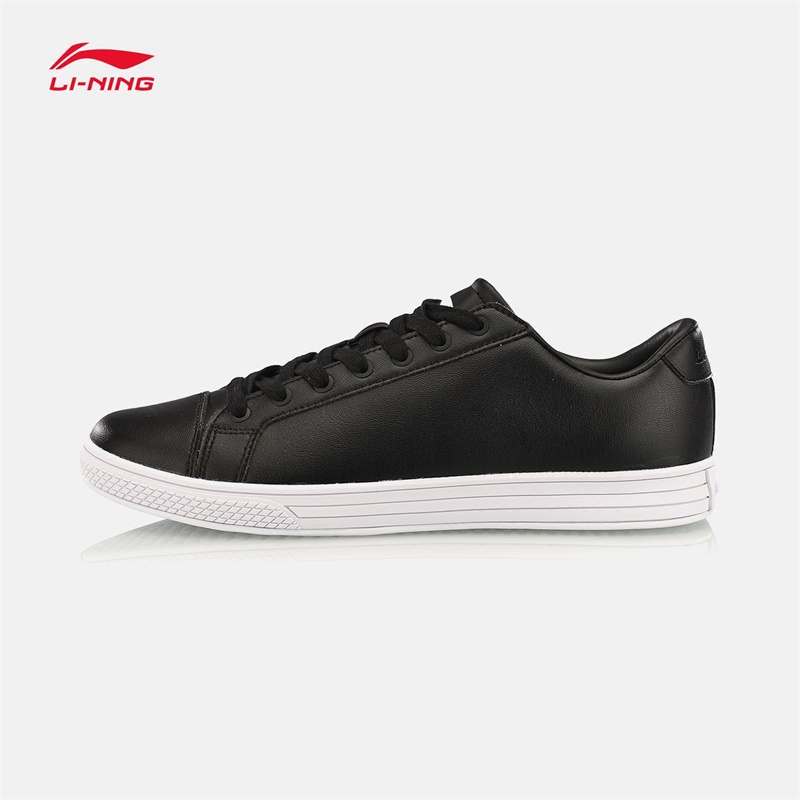 Clear Warehouse Li Ning Board Shoes Women's Shoes Autumn and Winter Low Top Casual Skateboarding Shoes Leather Top Women's Off Size Sports Shoes