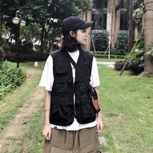 LKSTORE FOLIECITY 19S/S 军事战术男女潮牌多功能口袋工装马甲
