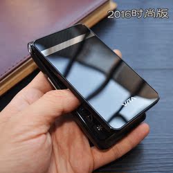 华唐705新款超薄翻盖手机男女按键大屏时尚半智能触屏移动4G老人